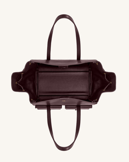 Jw Pei Linda Tote Bag Deep Burgundy