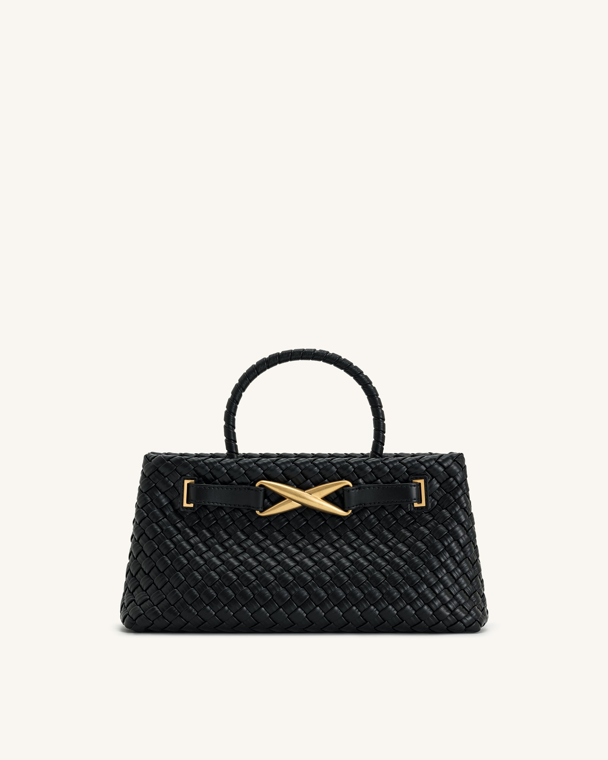 Jw Pei Elora Woven Tote Bag Black