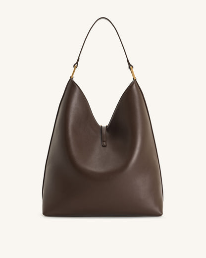 Jw Pei Aria Shoulder Bag Dark Brown