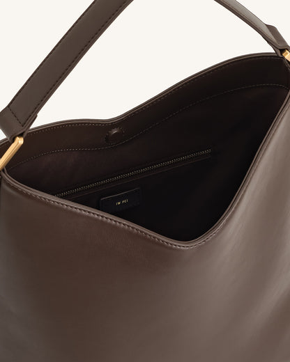 Jw Pei Aria Shoulder Bag Dark Brown