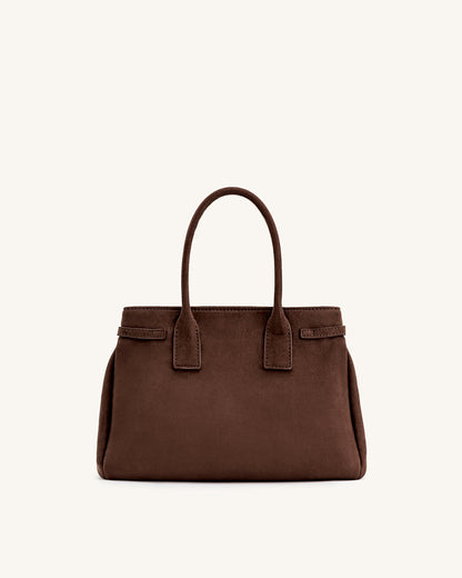 Jw Pei Miley Belt Embellished Tote Bag Brown
