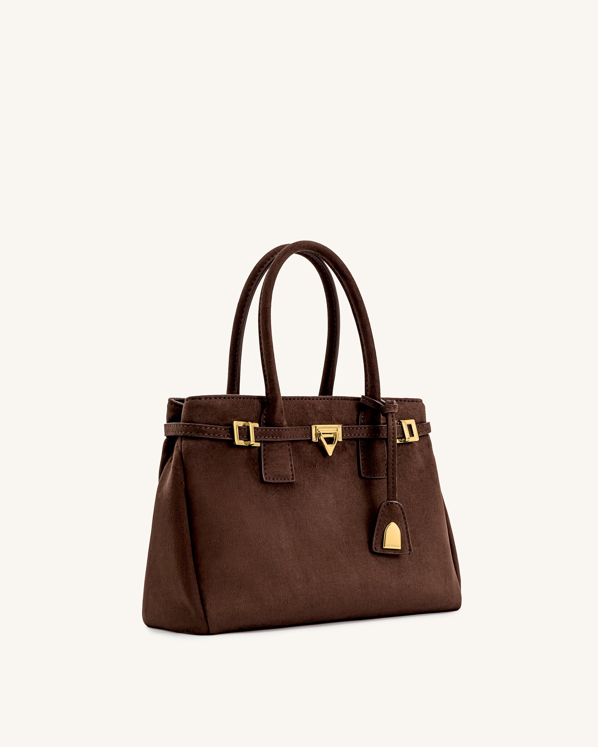 Jw Pei Miley Belt Embellished Tote Bag Brown