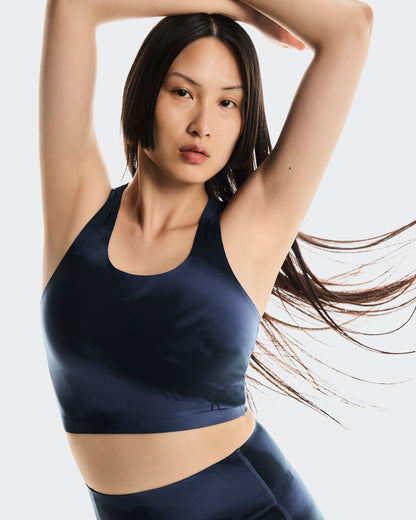 On Studio Open Back Crop Acai | Navy (Women'S)