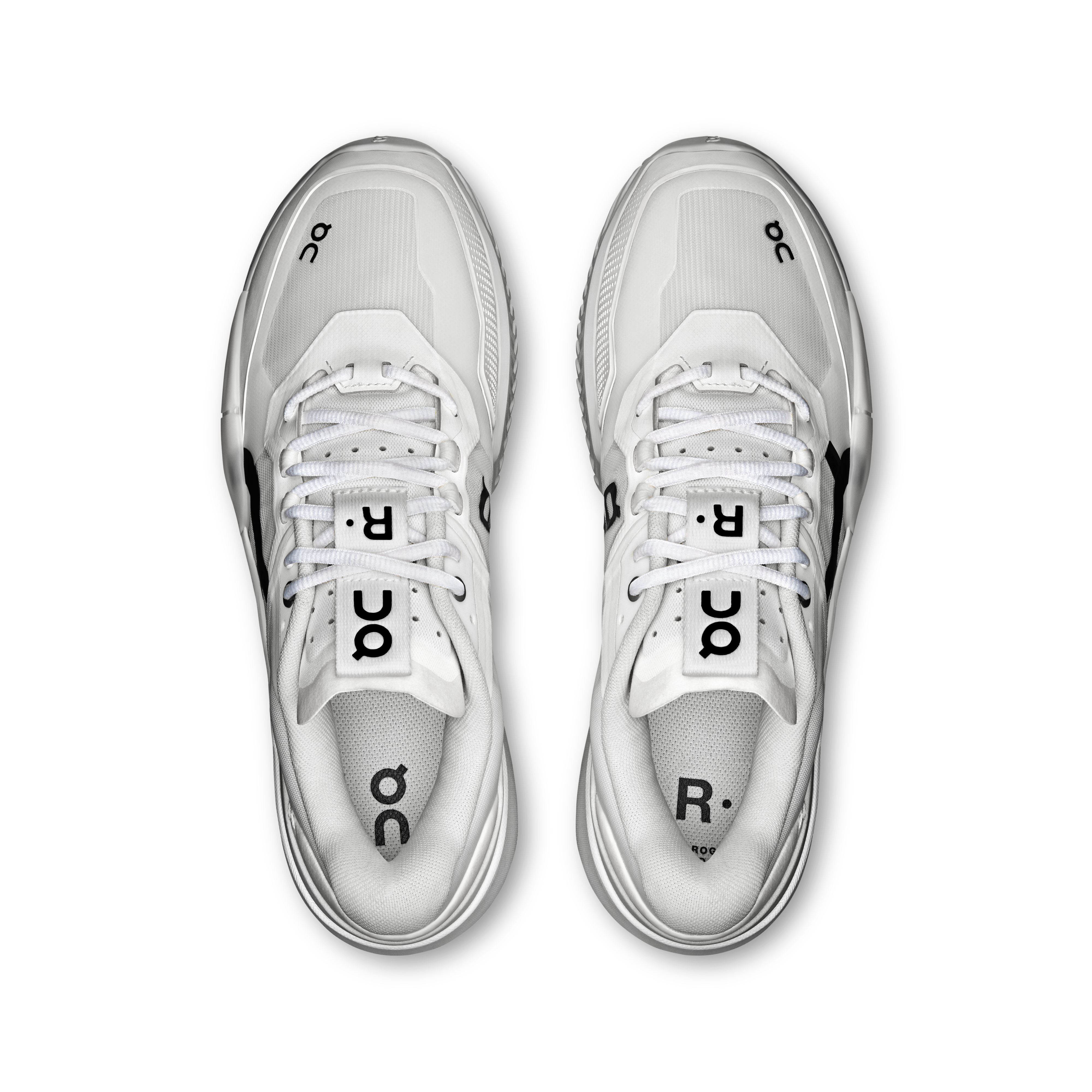 on running the roger pro 2 all white