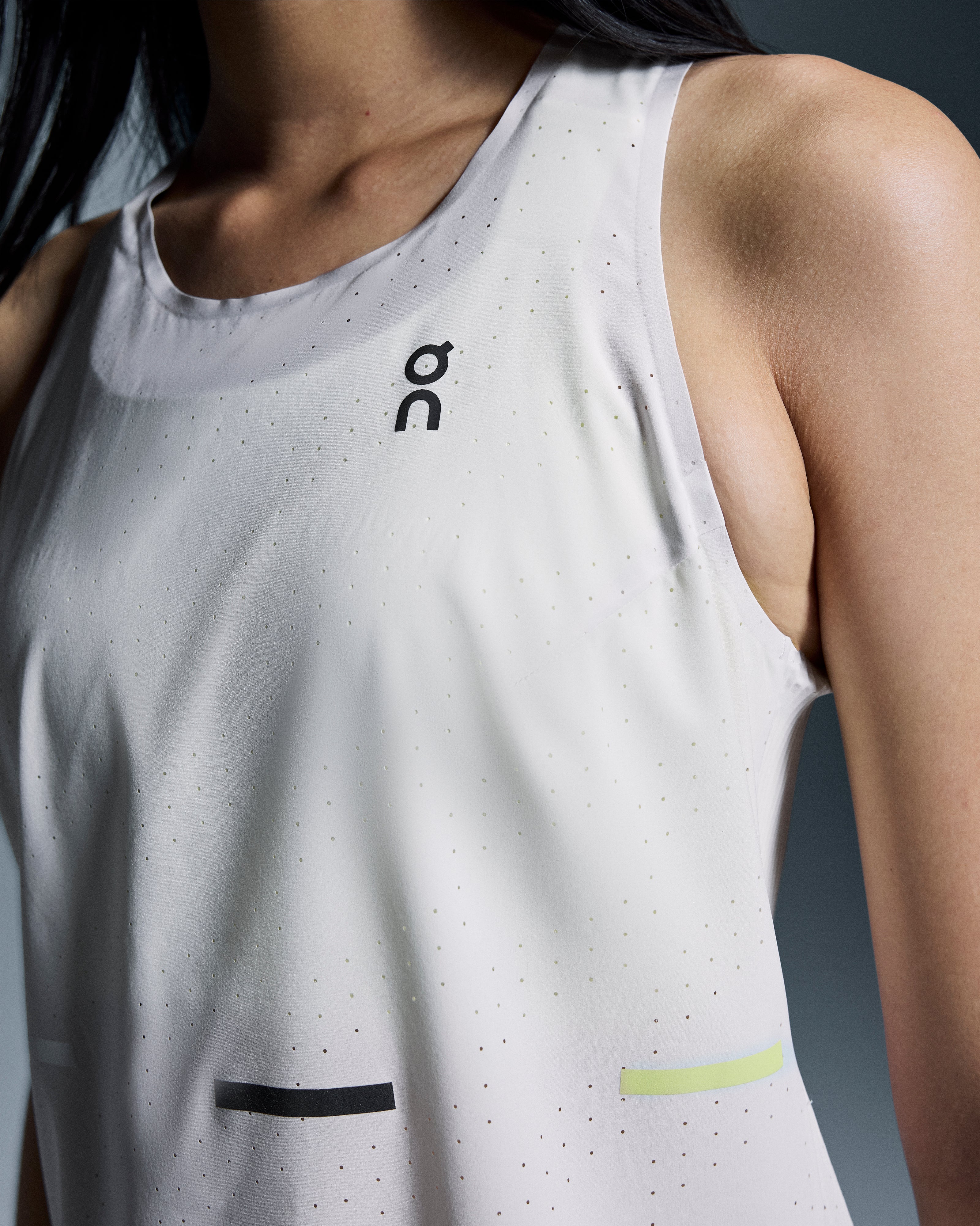 On Race Singlet Silver (Women'S)