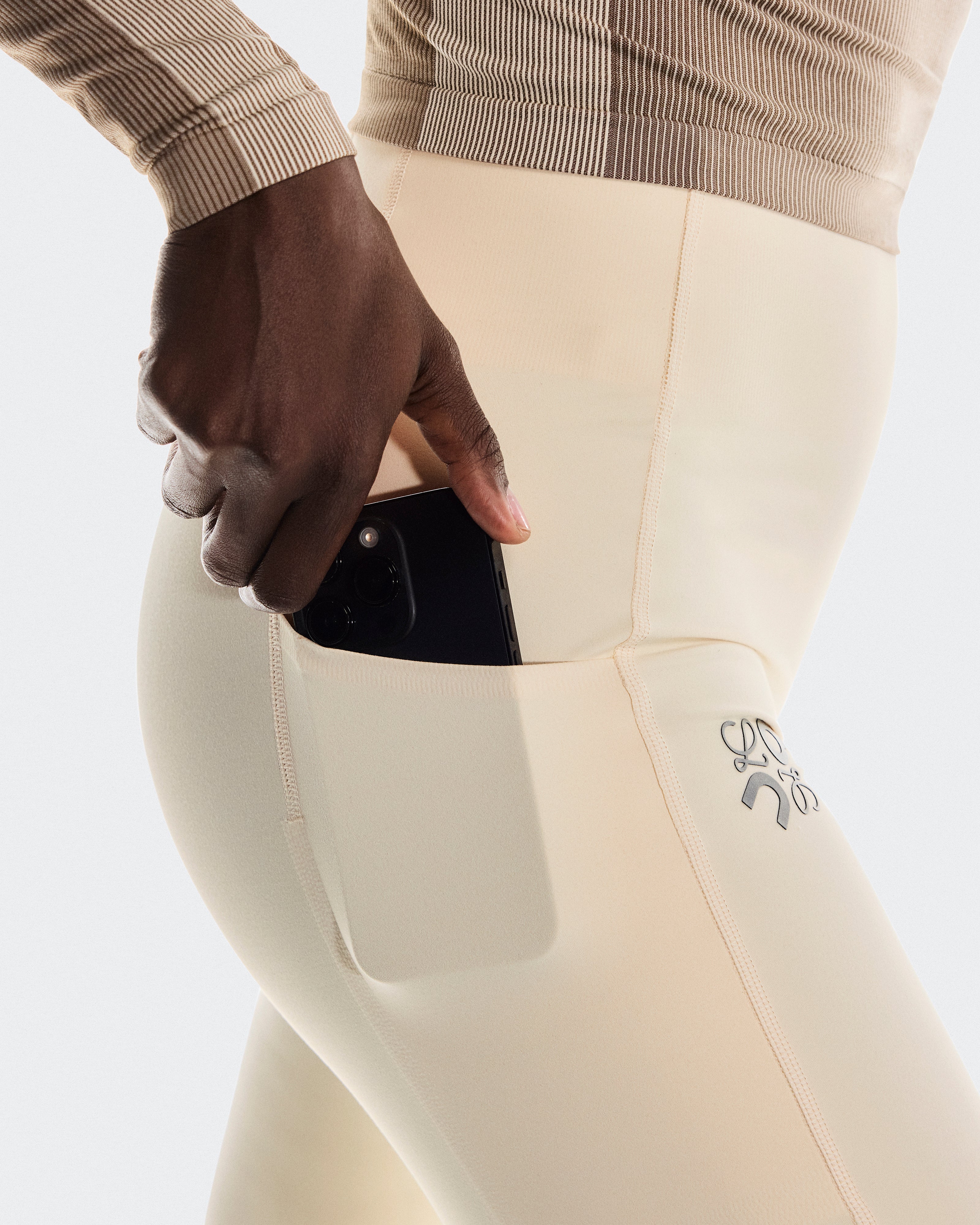 On Soft Bootleg Pants Loewe Ivory (Women'S)