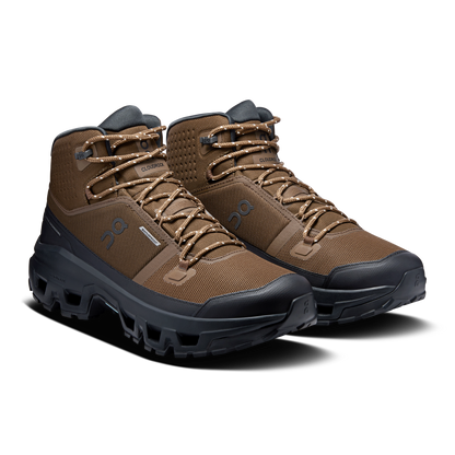 On Cloudrock Mid Waterproof Earth Black