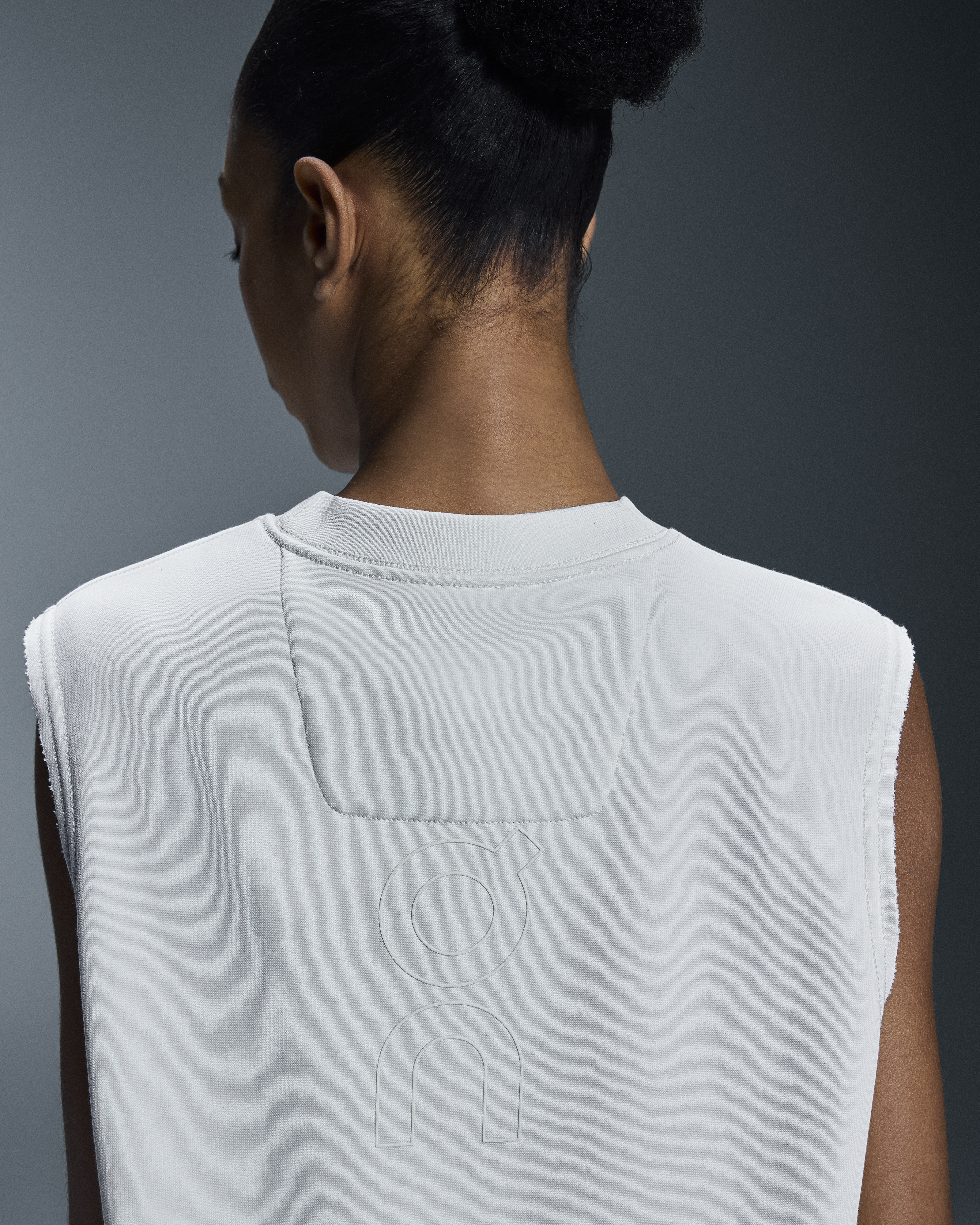 On Open Club Crew Crop White (Women'S)