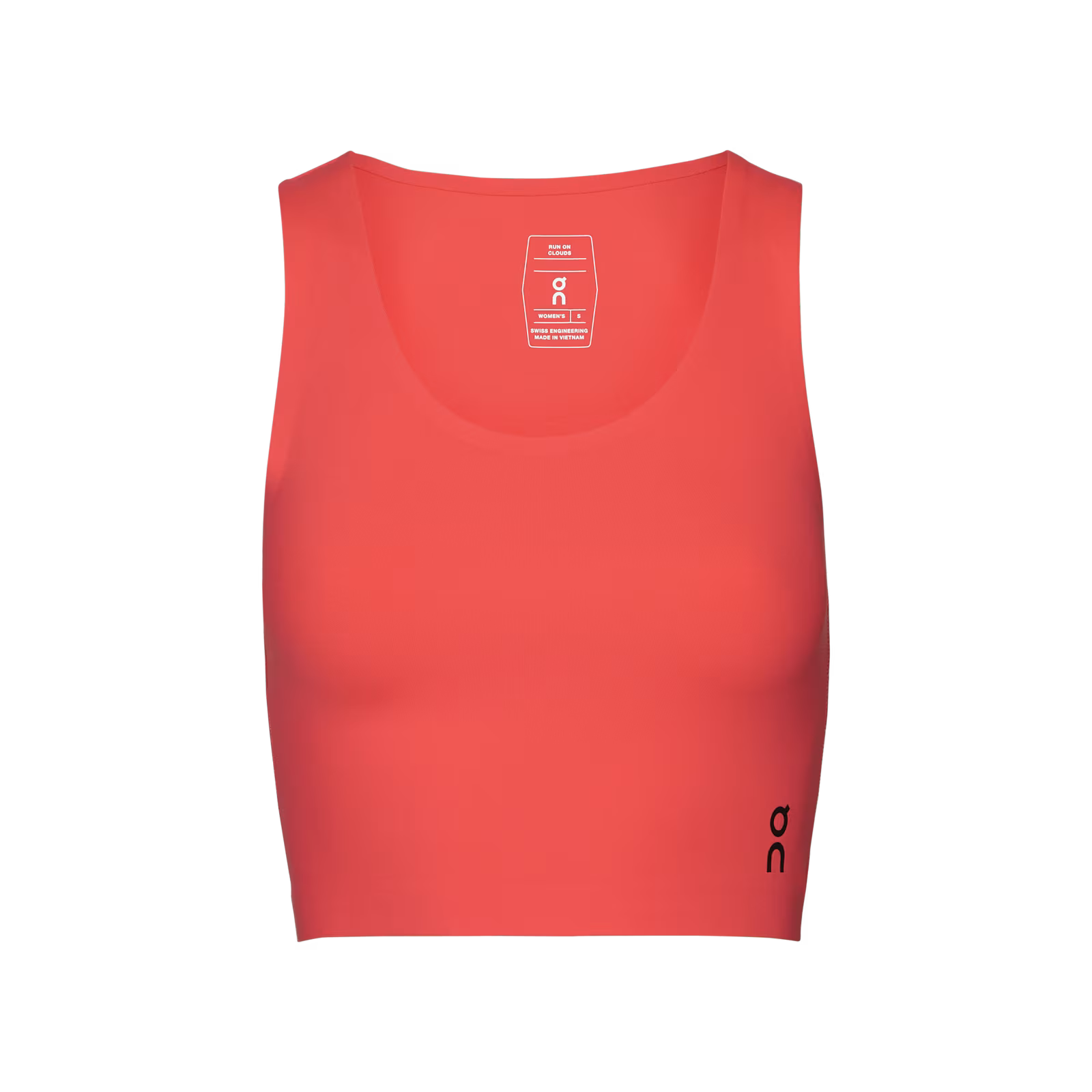 On Studio Open Back Crop Coral (Women'S)