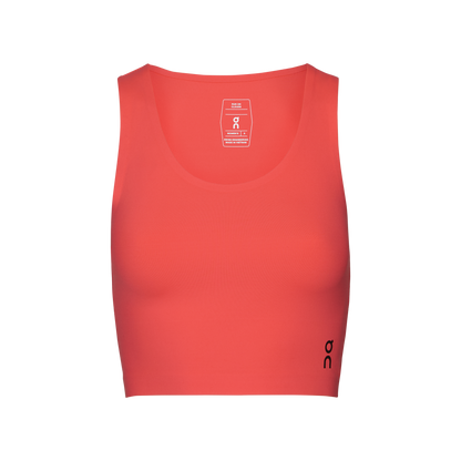 On Studio Open Back Crop Coral (Women's)