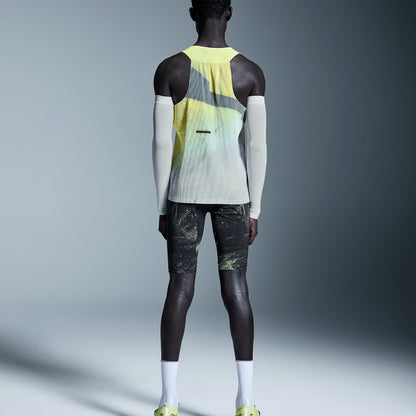 On Race Singlet Limelight | Glacier