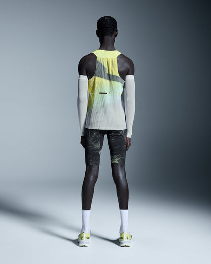 On Race Singlet Limelight | Glacier