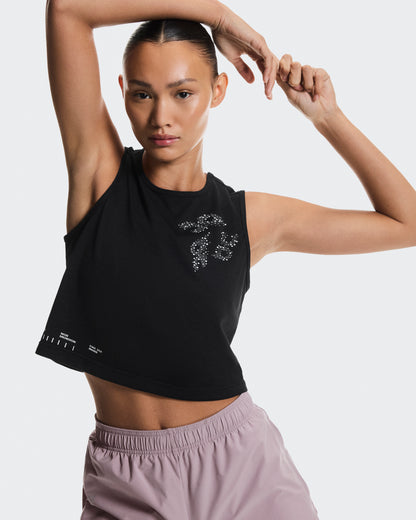 On On Run Tank Black (Women'S)