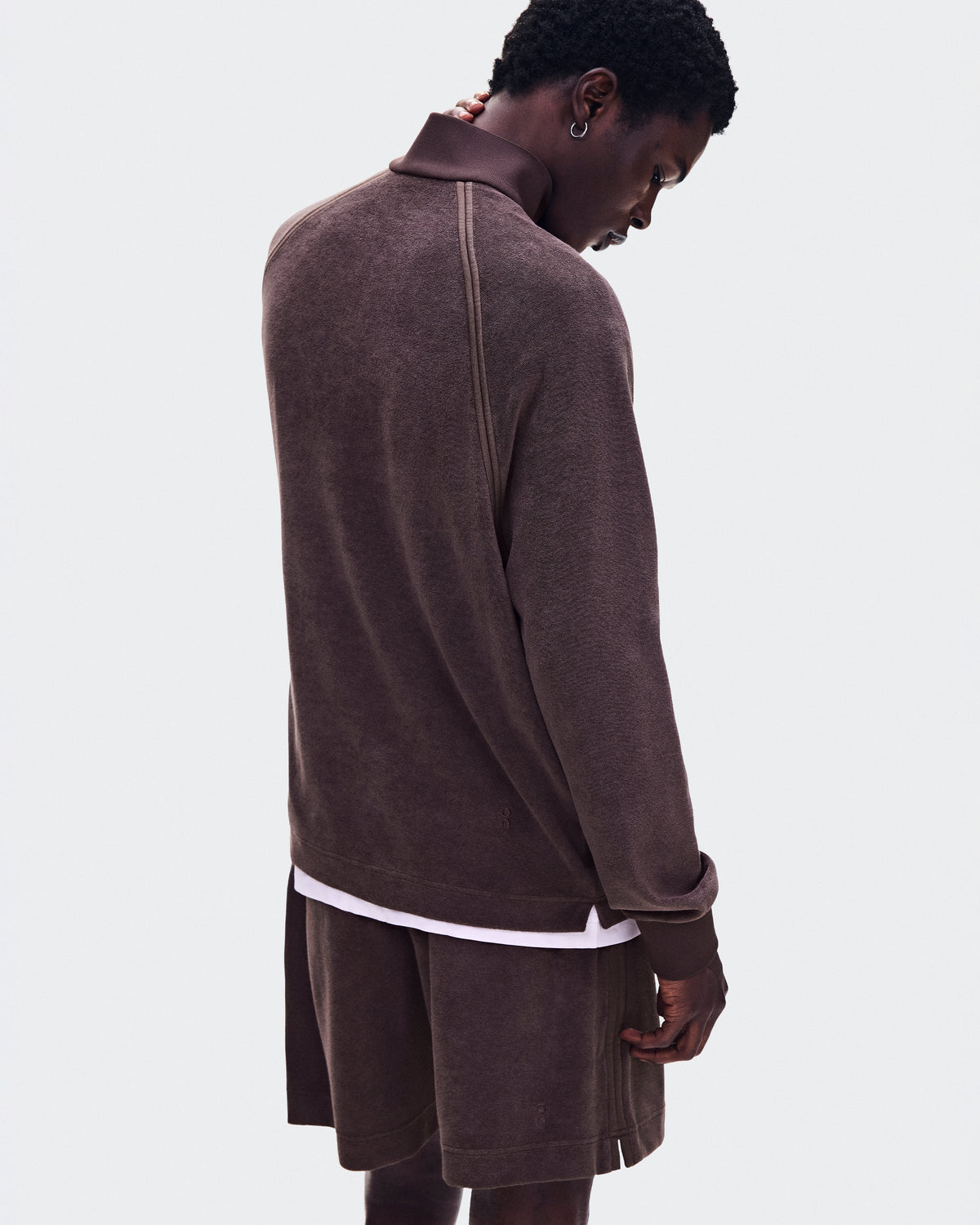 On Courtside Pullover Terry Mulberry