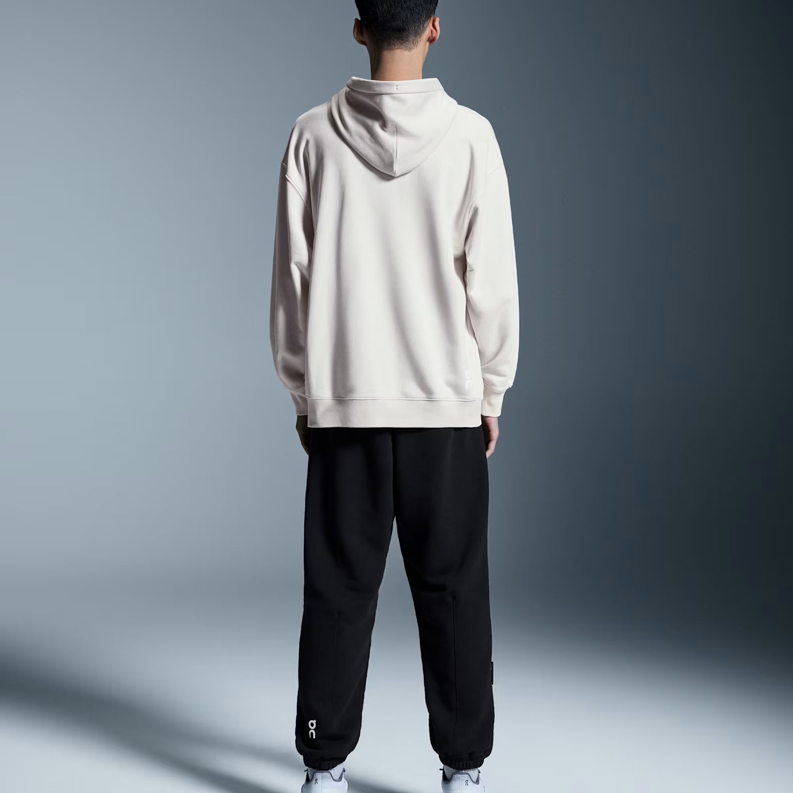 On Club Hoodie Silver