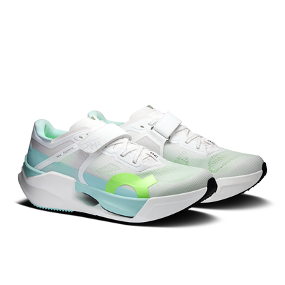 On Cloud X Tempo Pro White Celeste