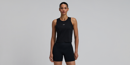 Bandit Womens Geomesh Race Singlet Black