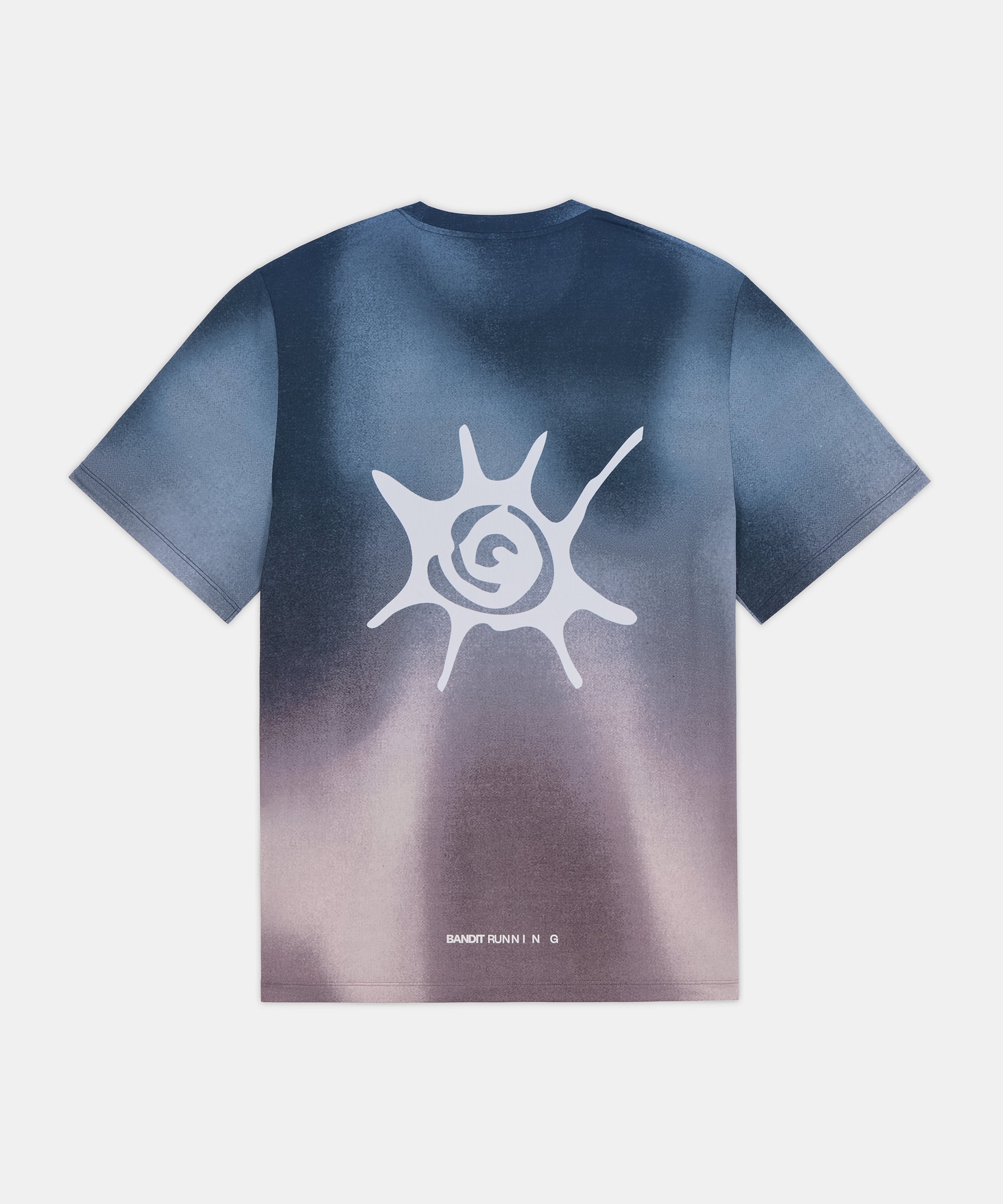 Bandit Mens Specter Performance Tee Flow State Aegean Multi