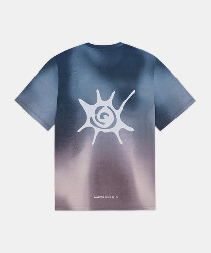 Bandit Mens Specter Performance Tee Flow State Aegean Multi