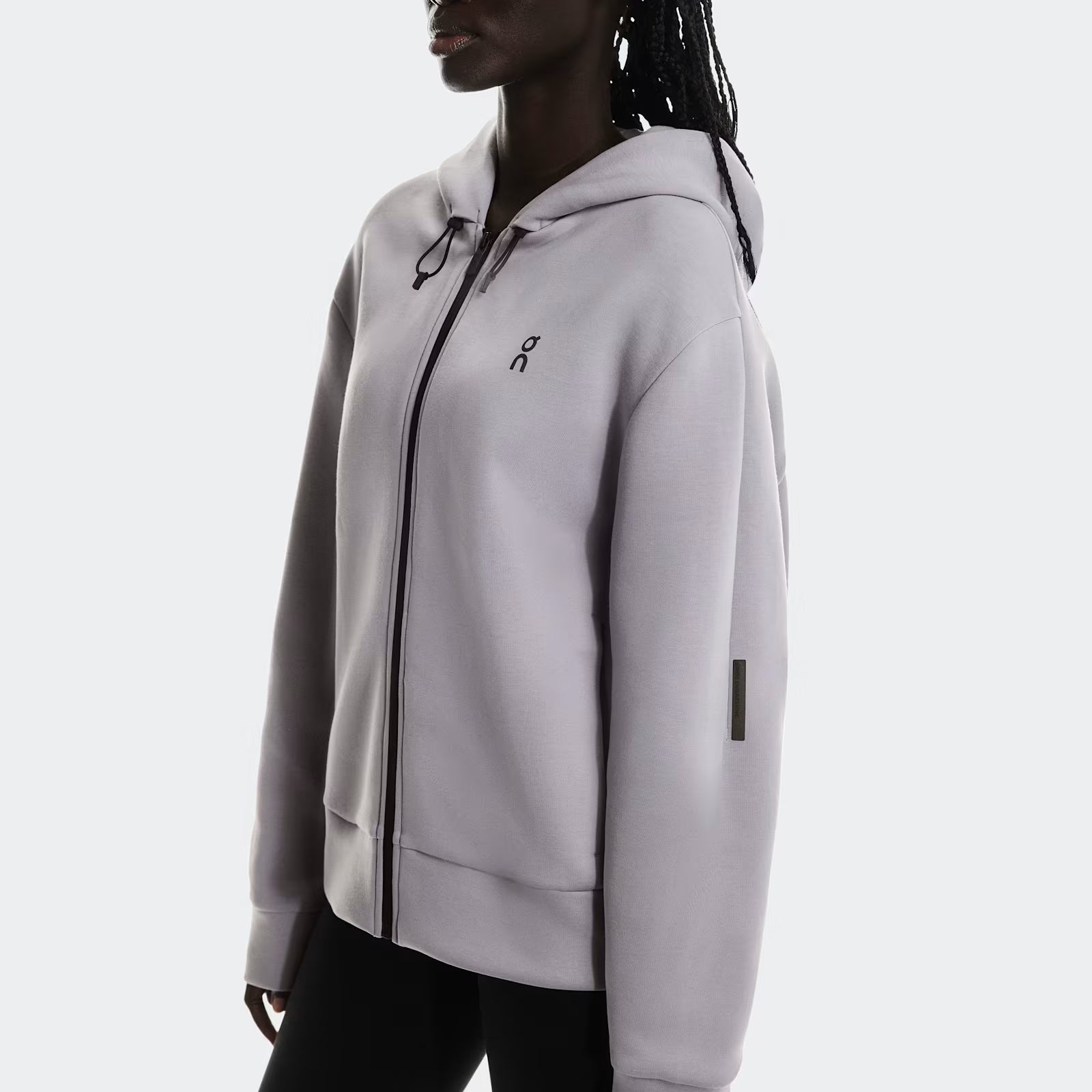 On Focus Tech Zip Hoodie Lilac (Women'S)