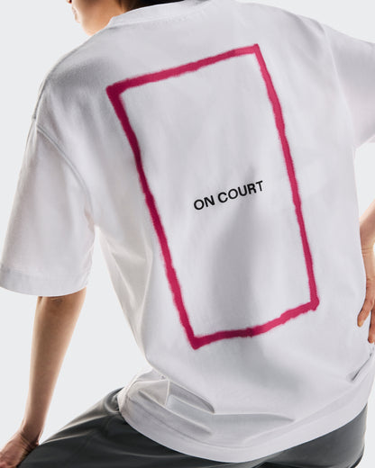 On Club-T Graphic White (Women'S)