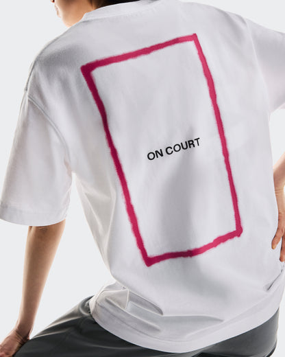 On Club-T Graphic White (Women'S)