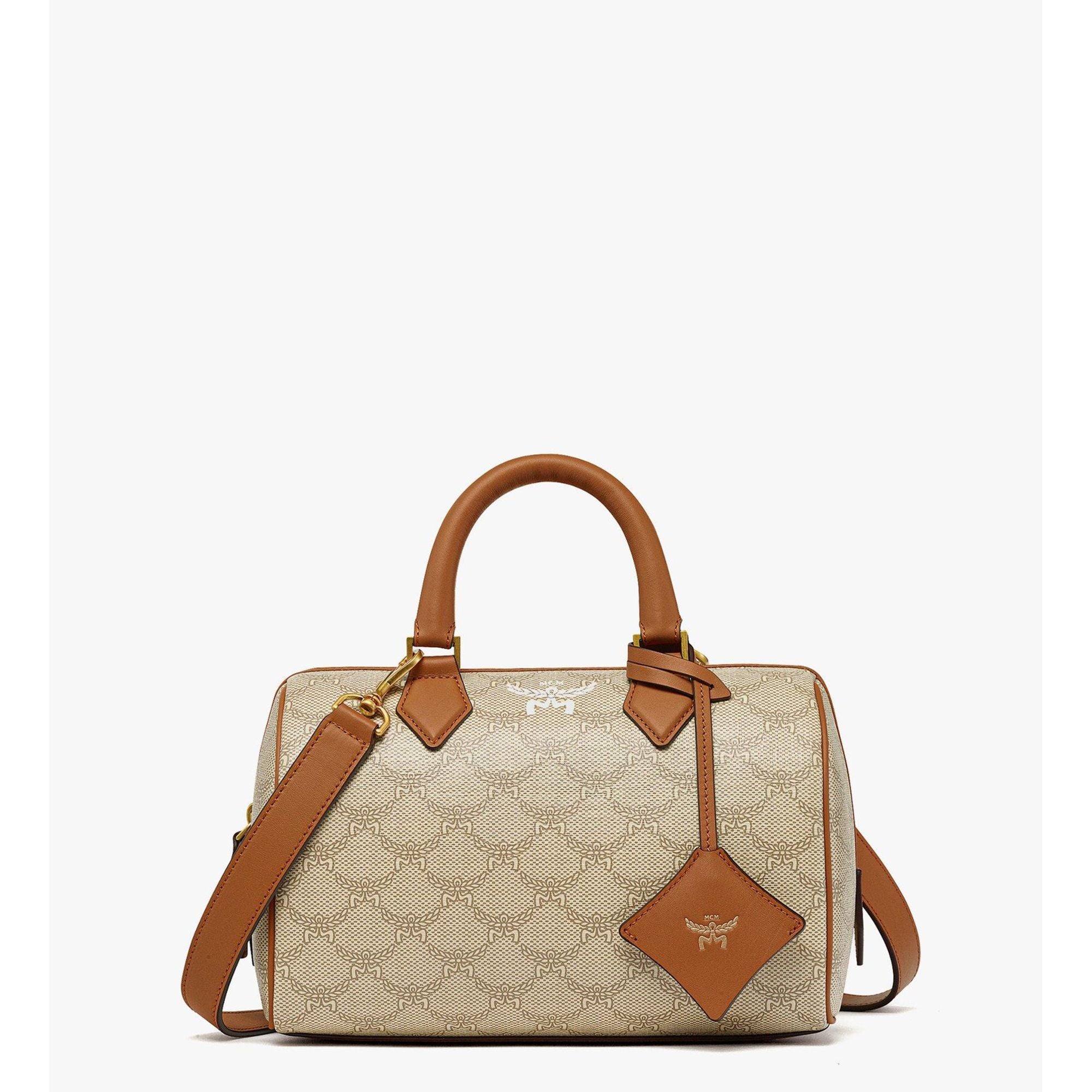 MCM Ella Boston Bag In Lauretos