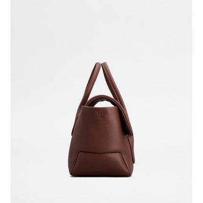 Tods Di Bag Reverse In Leather Small Brown