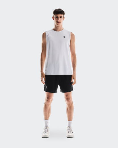 On Court Tank All White