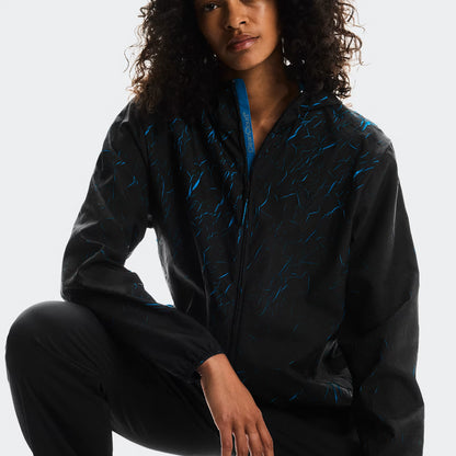 On Pace Run Jacket Malibu | Black (Women'S)