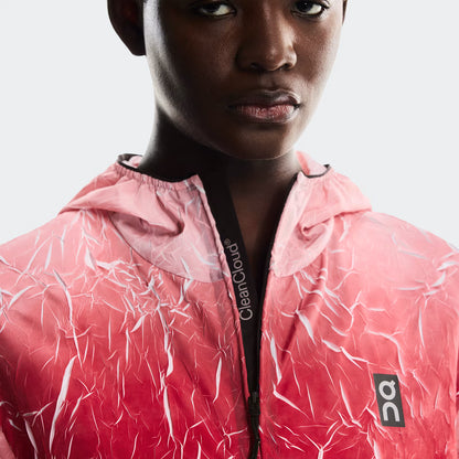 On Pace Run Jacket Red (Women'S)