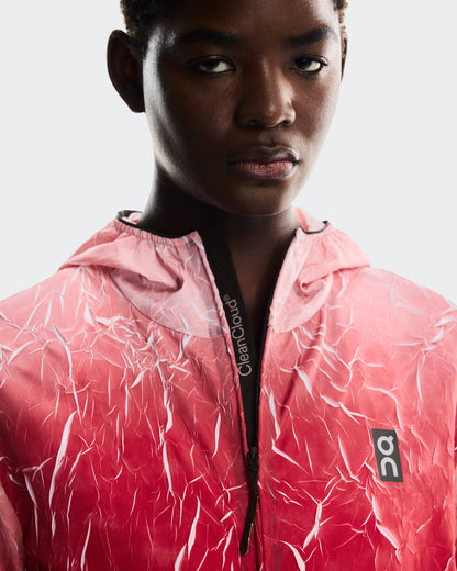 On Pace Run Jacket Red (Women'S)