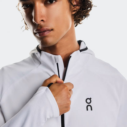 On Climate Zip Hoodie White