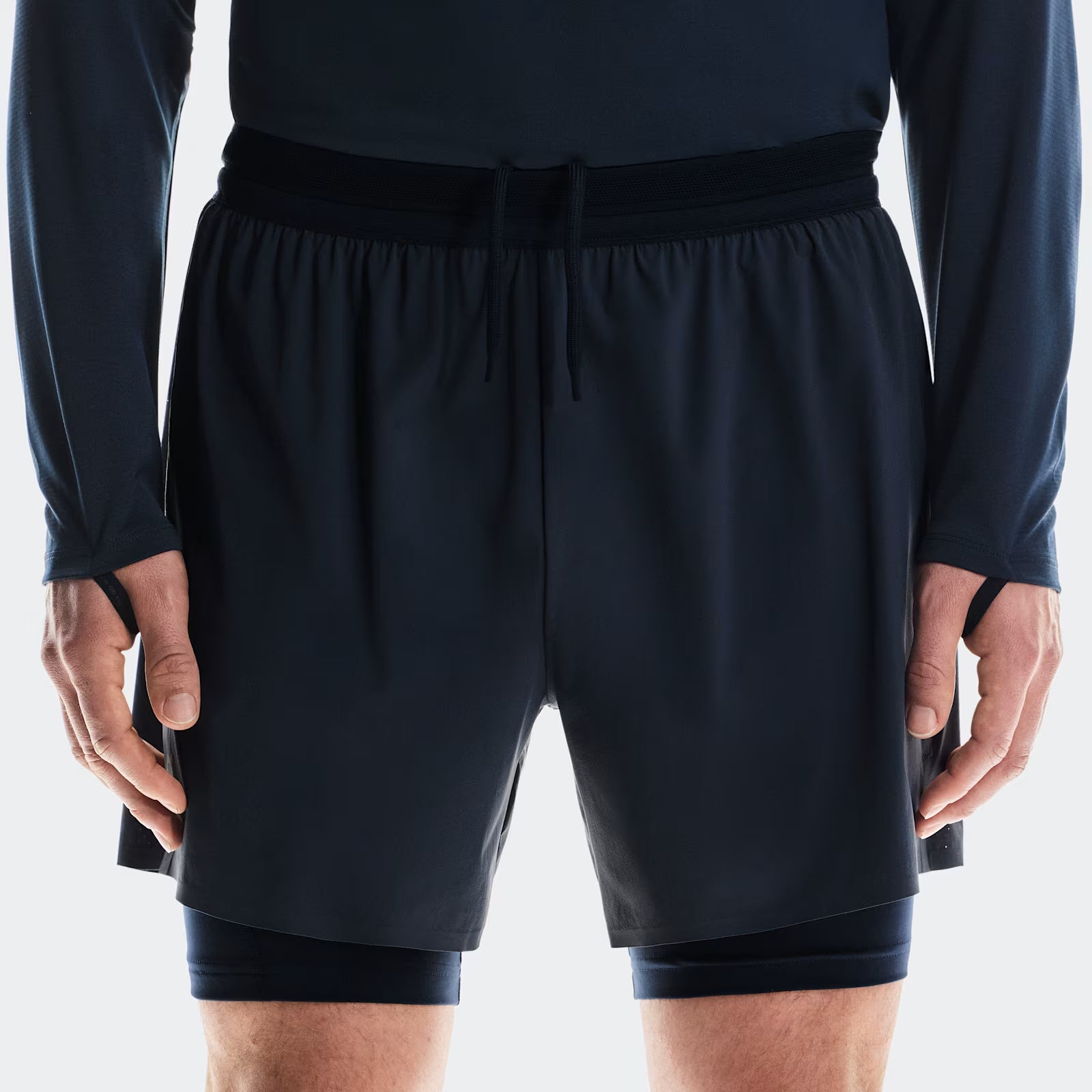 On 5" Performance 2/1 Shorts Navy | Navy