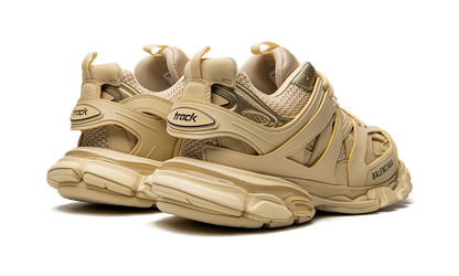 Balenciaga Track Beige Metallic Gold