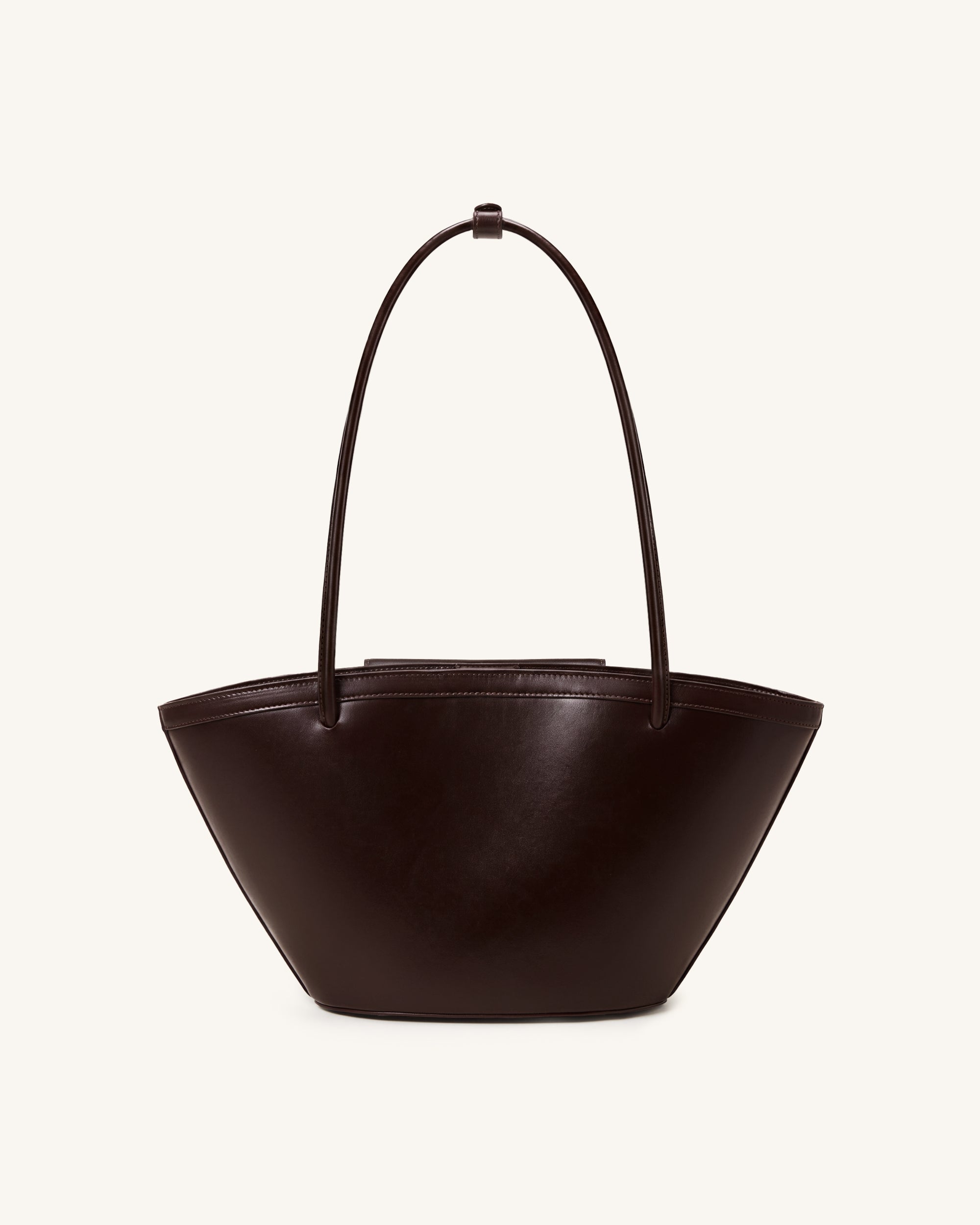 Jw Pei Corinne Pocket Tote Bag Dark Brown