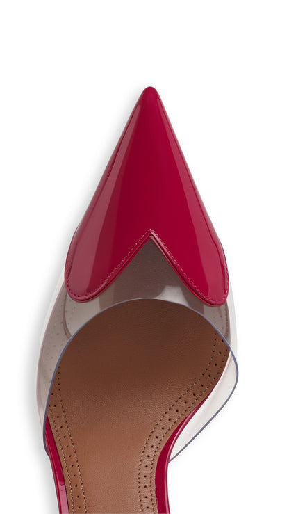Alaïa Le Cœur Mules In Patent Leather