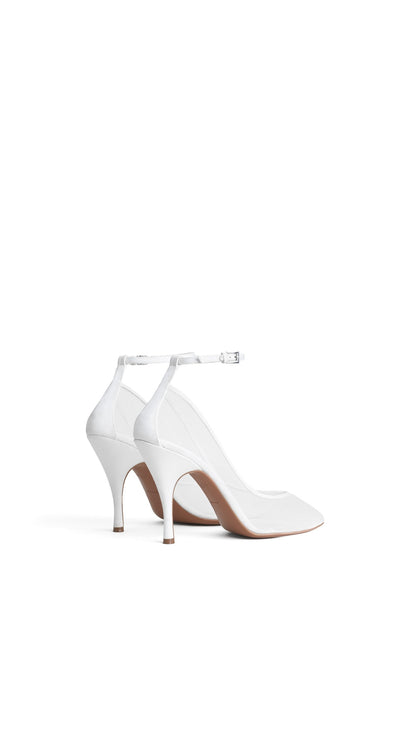Alaïa Strappy Pumps In Mesh