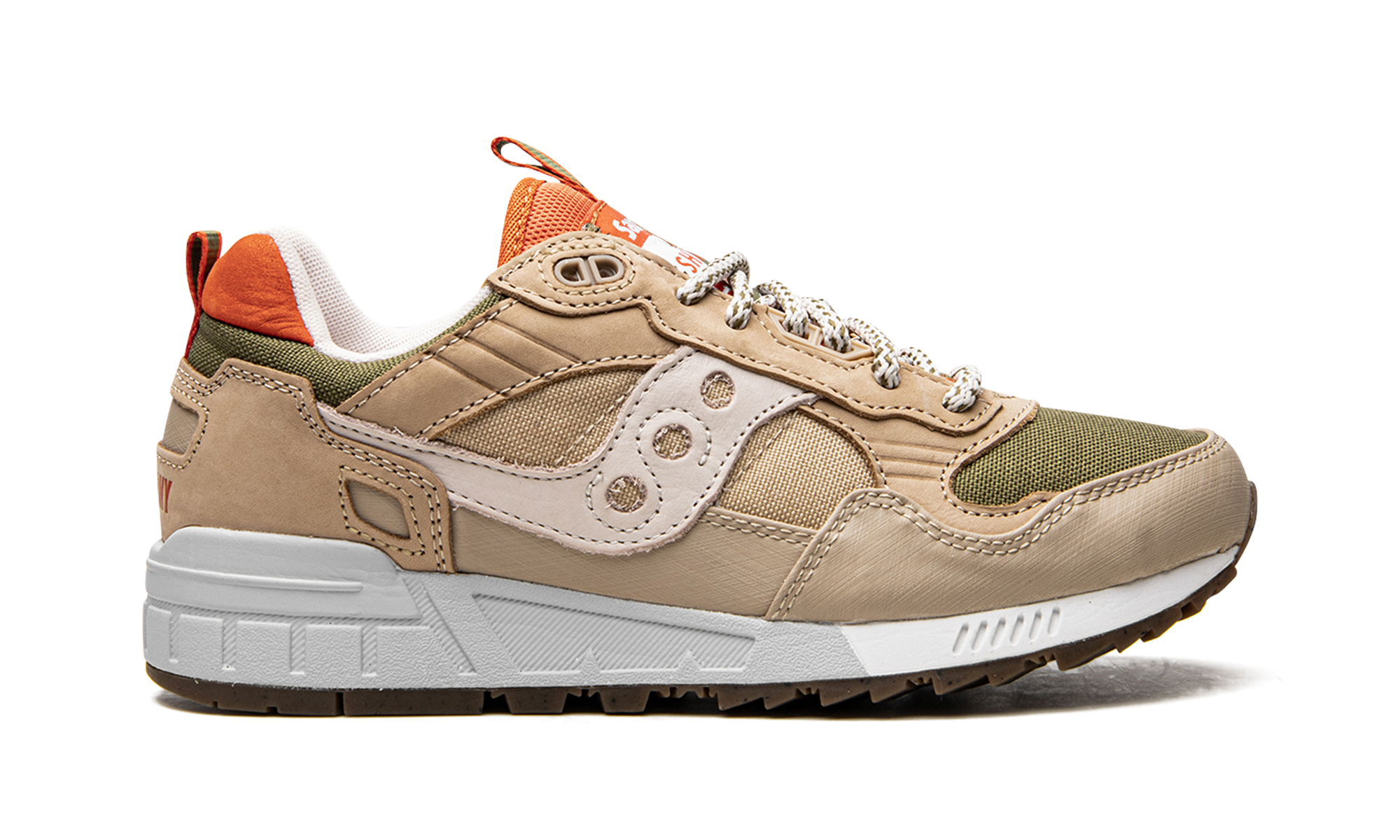 Saucony Shadow 5000 Khaki Orange Green