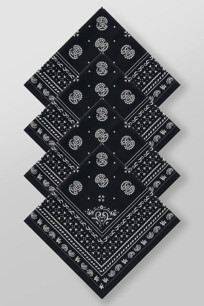 YoungLA 9033 - Lah Bandanas - 4 Pack Pack 4 B