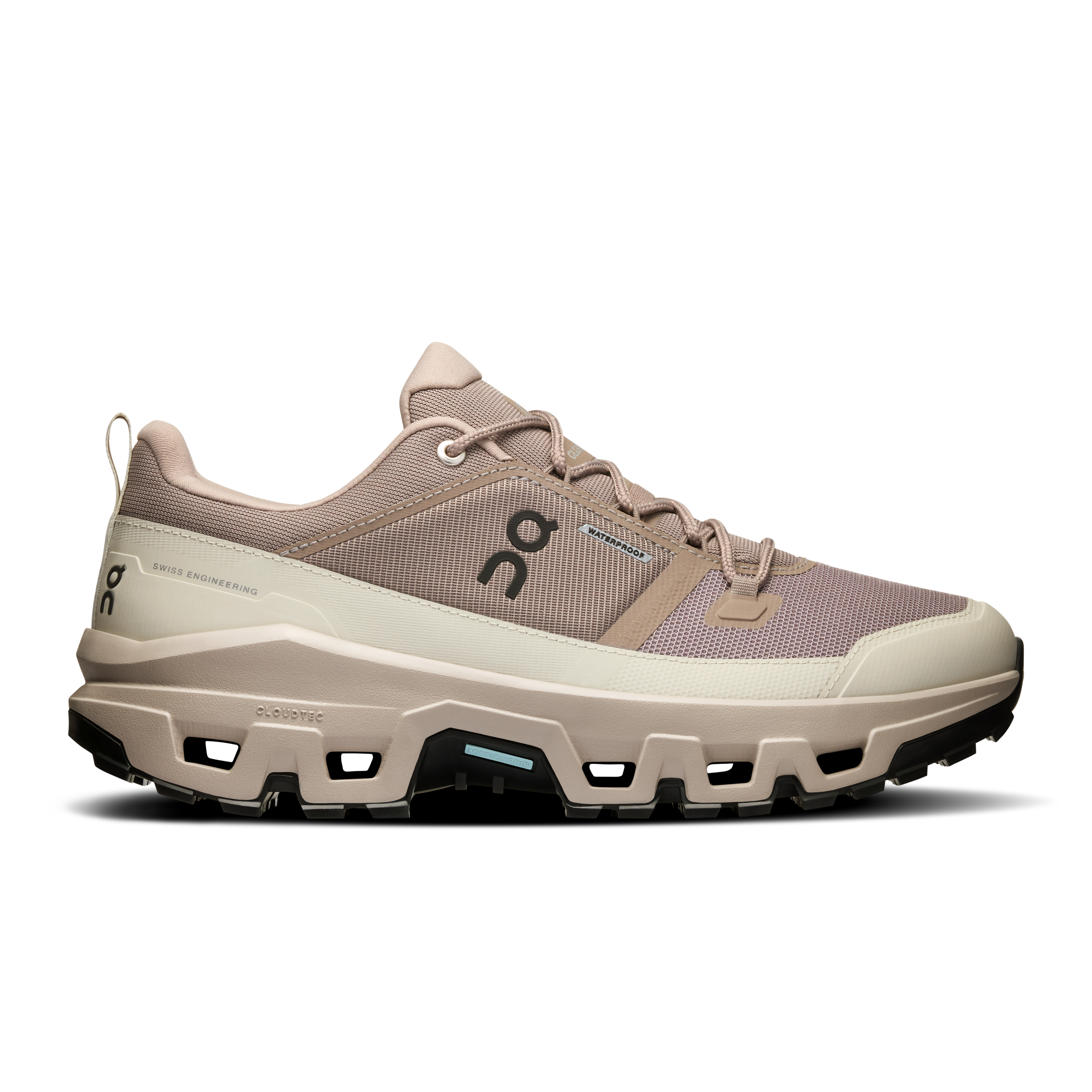 On Cloudrock Low Waterproof Cinder Fog