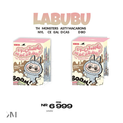 Buy 1 Get 1 Pop Mart Labubu The Monsters Tasty Macarons Vinyl Face Sealed Case Blind Box