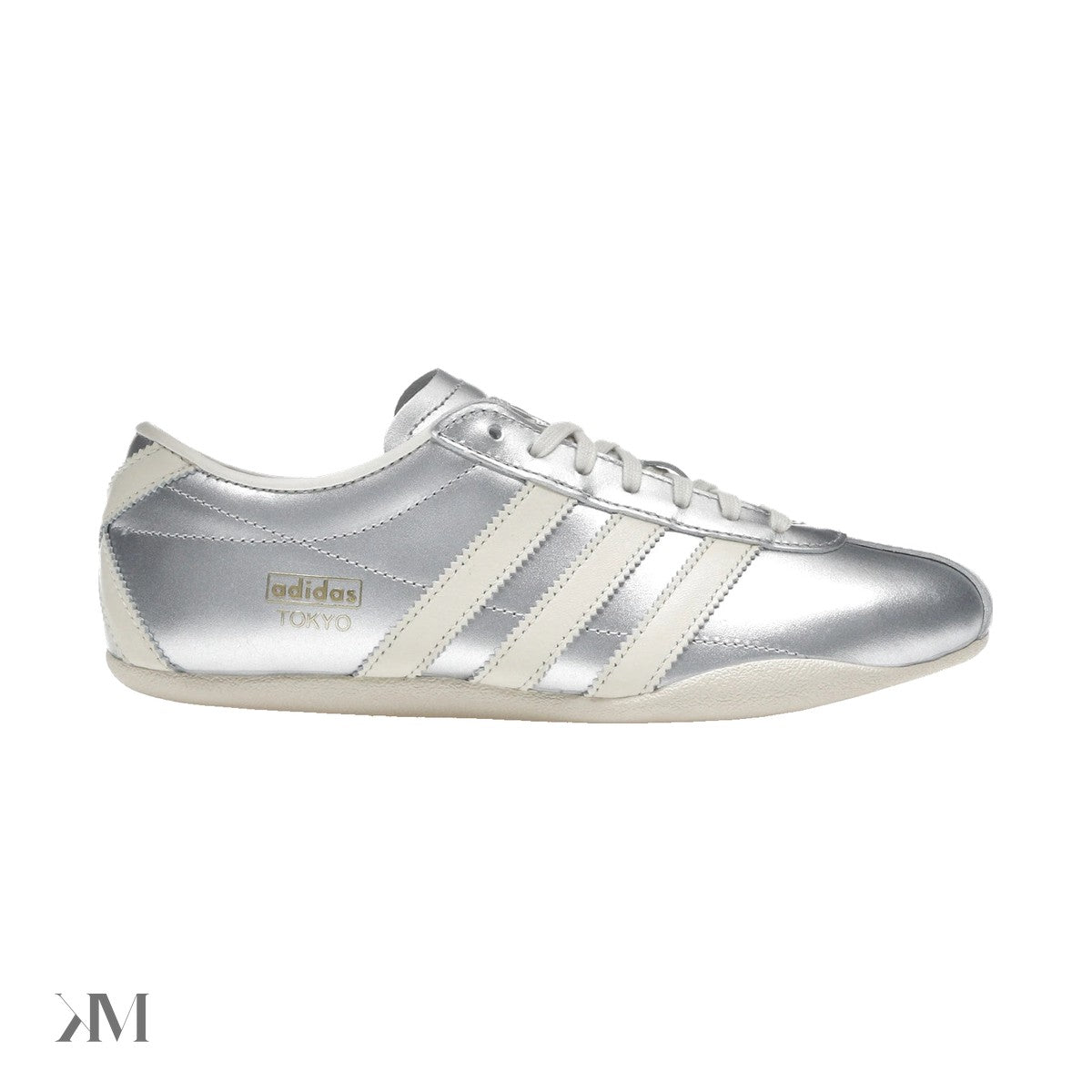 adidas tokyo silver metallic cream white (women's)