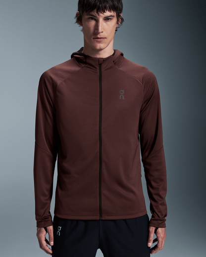 On Climate Zip Hoodie Mulberry