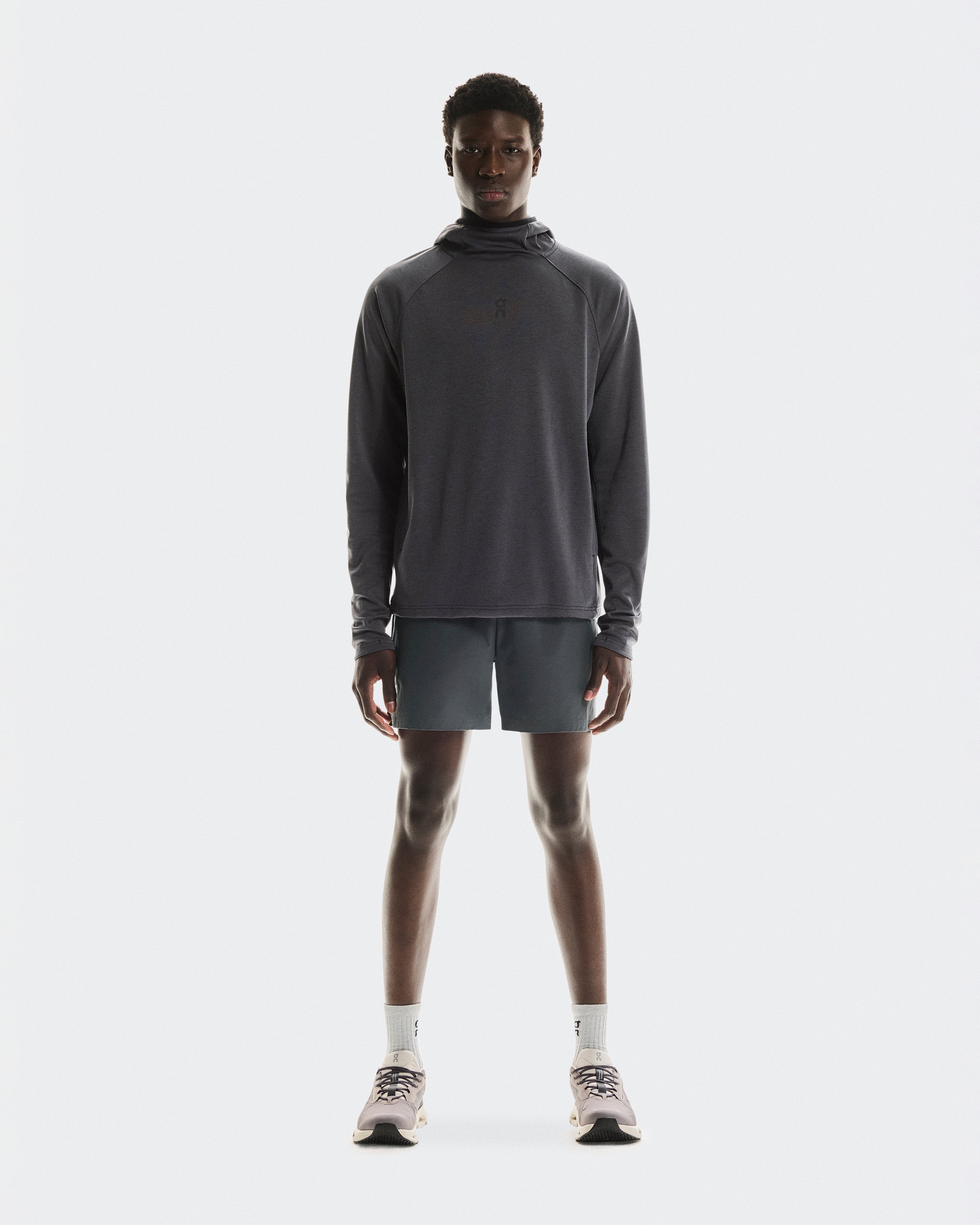 On Trek Hoodie Graphite