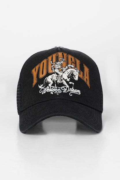 YoungLA 9041 - Rodeo Trucker Hats Brown