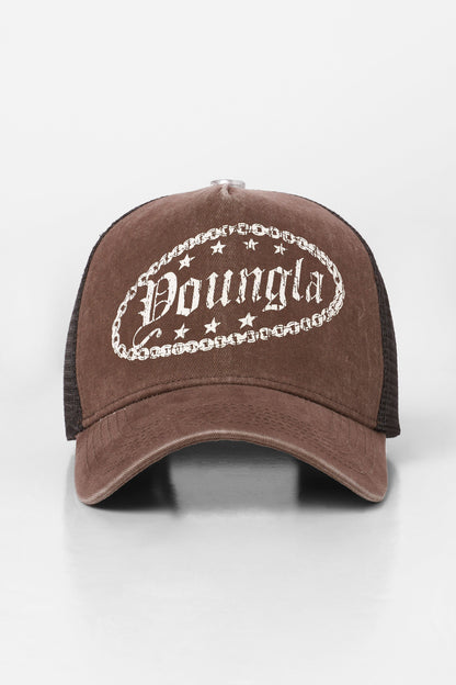 YoungLA 9041 - Rodeo Trucker Hats Brown