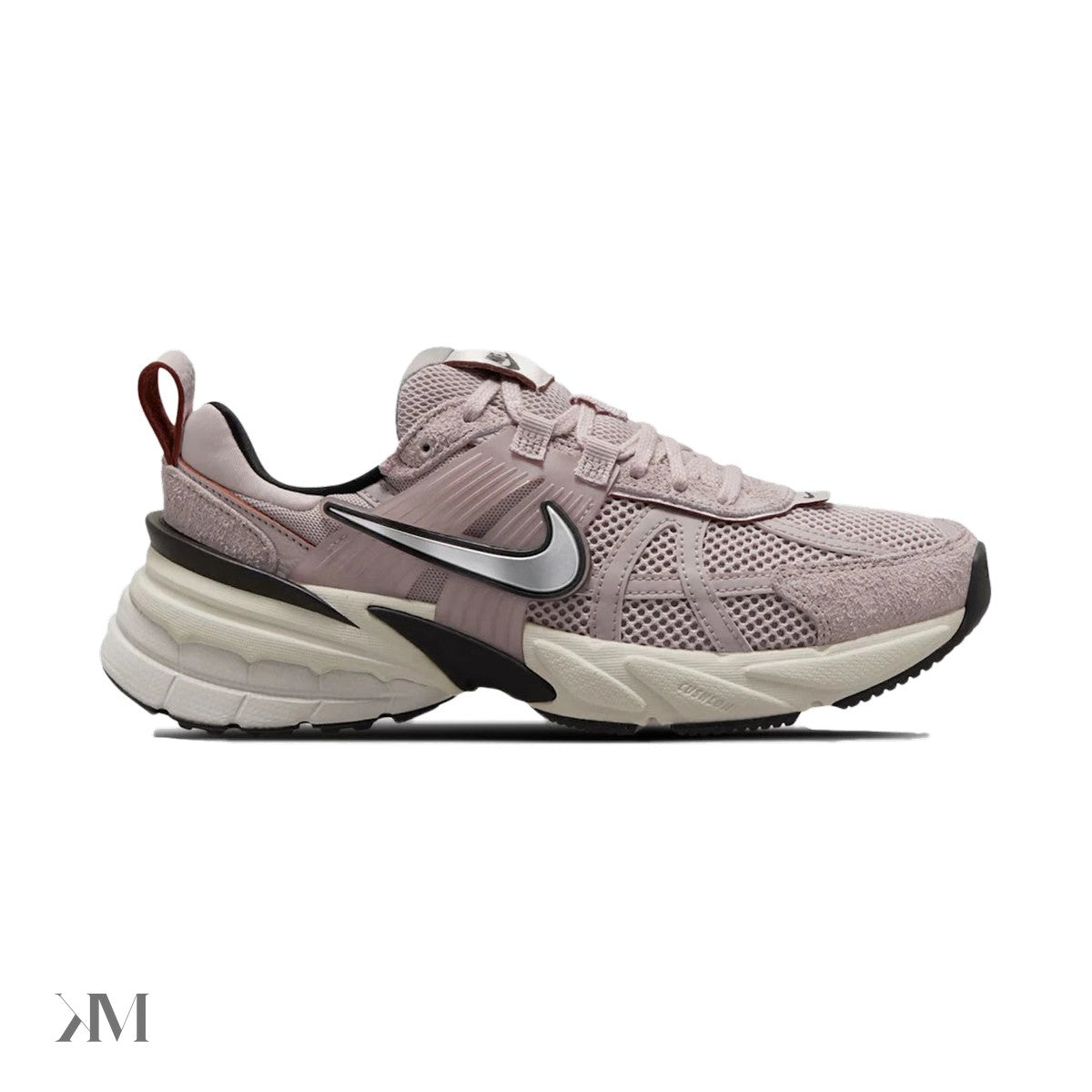 Nike V2K Run Platinum Violet Women's, side profile