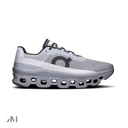 Men's On Cloudmonster Alloy Silver, side profile