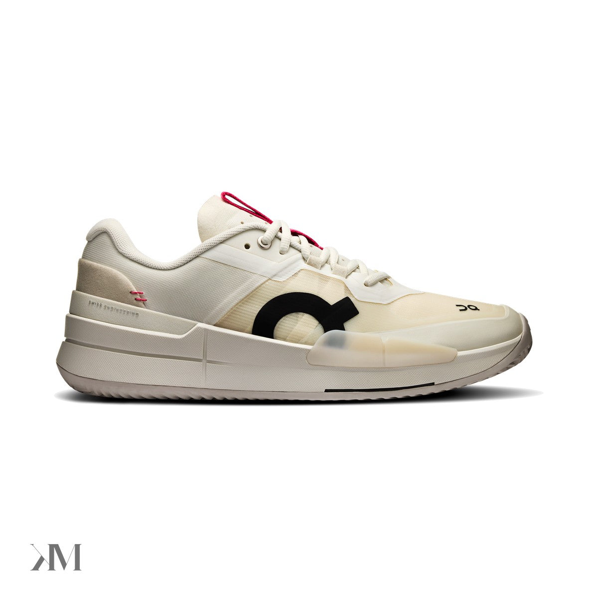 On THE ROGER Pro 2 Clay Ice Pink, side profile